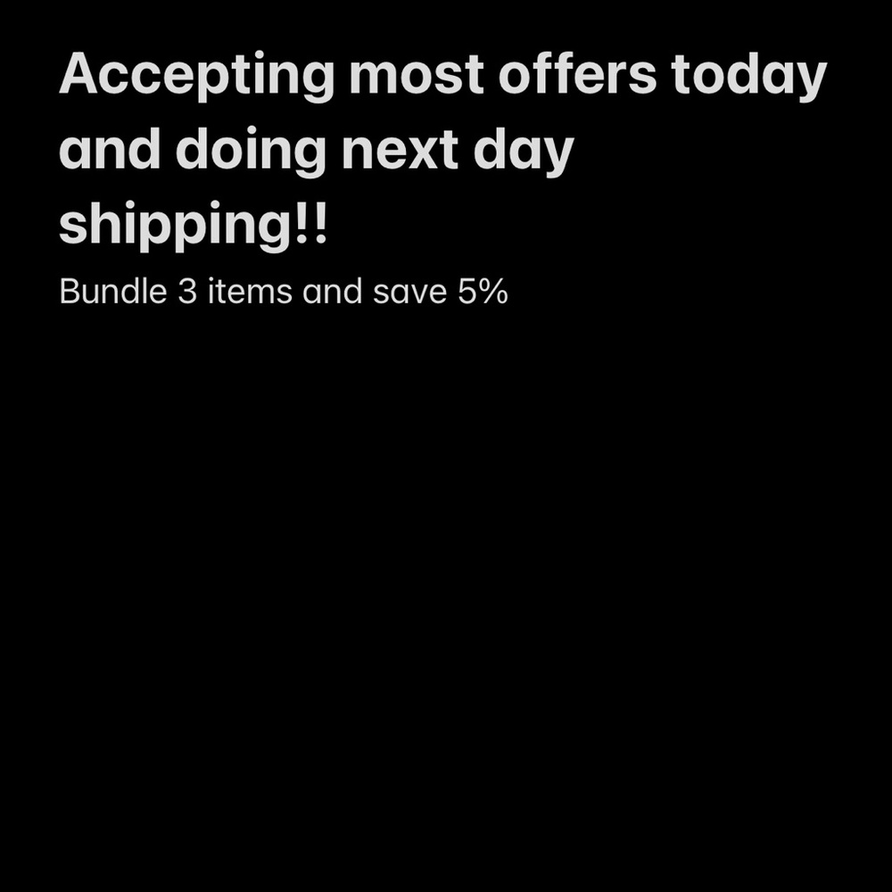 Bundle and save! Offers accepted